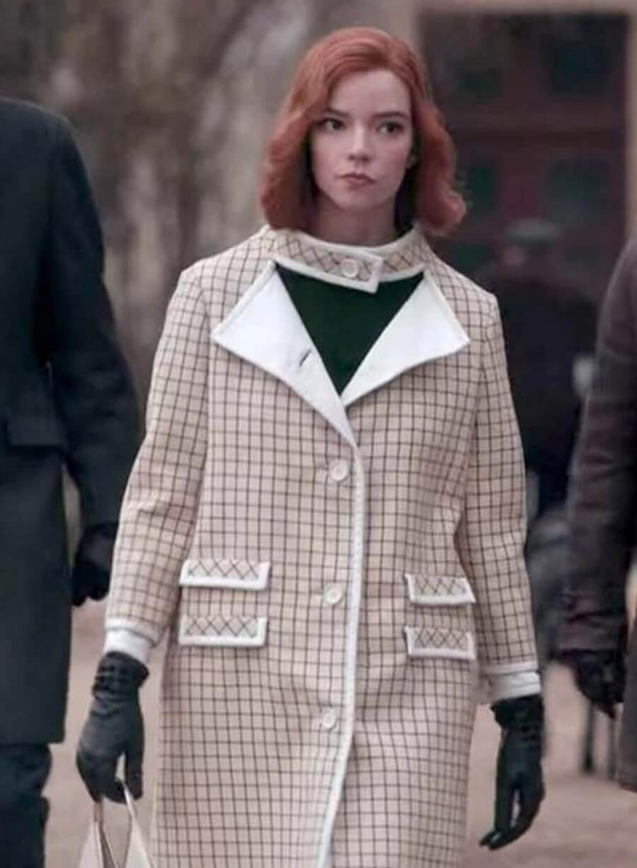 Harpoon Beth Harmon Inspired Same as Image Coat - The Queen's Gambit Style
