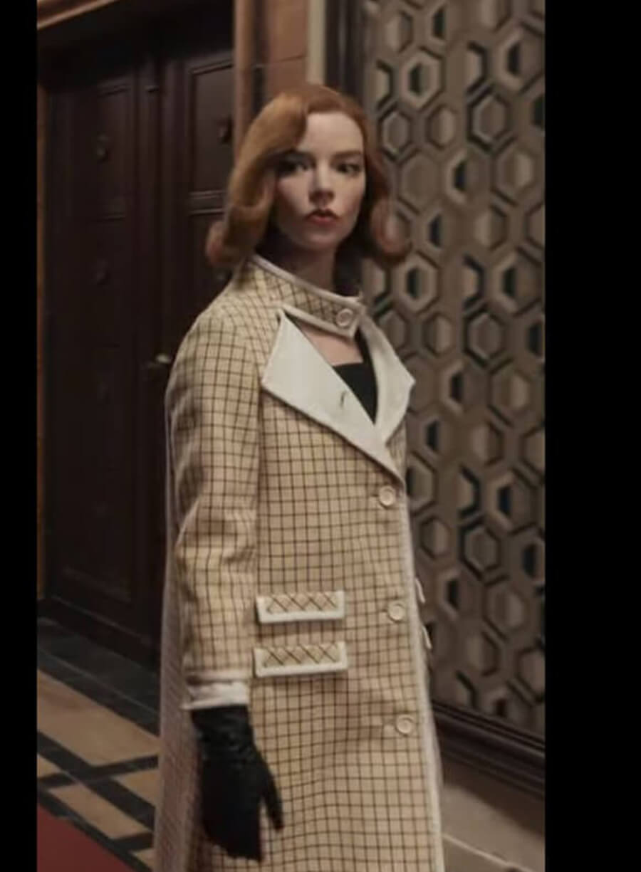 Harpoon Beth Harmon Inspired Same as Image Coat - The Queen's Gambit Style