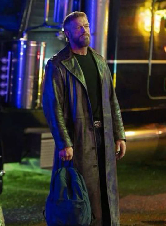 Harpoon Ares Inspired Black Coat - Percy Jackson and the Olympians Style