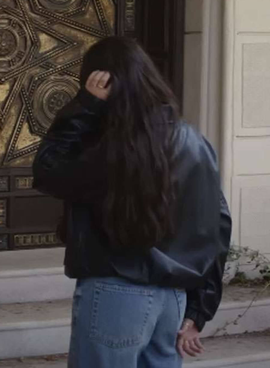 Harpoon Veronika Vanderberg Inspired Black Real Leather Leather Jacket - Now You See Me Now You Don't Style