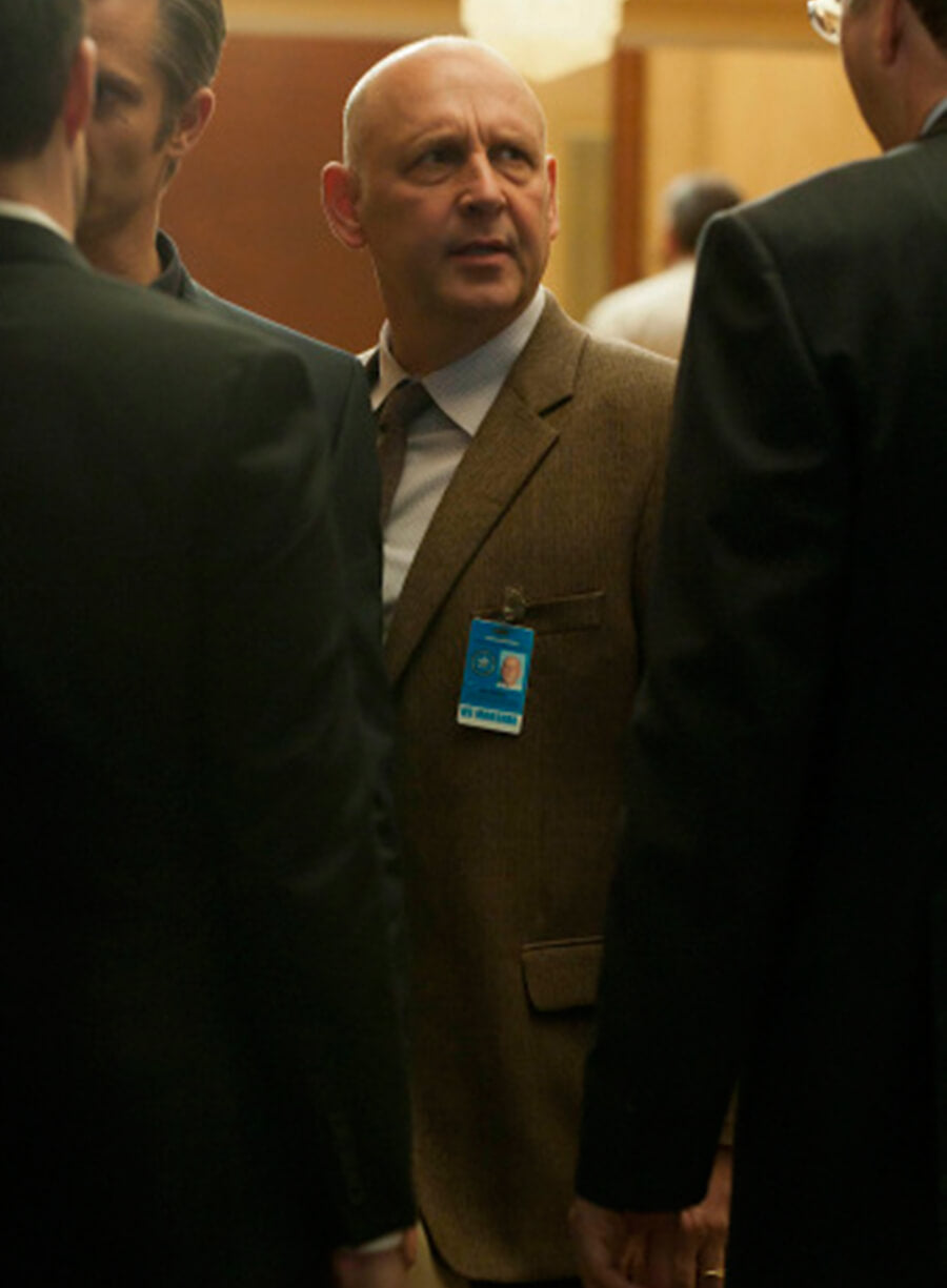 Harpoon Art Mullen Inspired Brown Wool Jacket - Justified Style