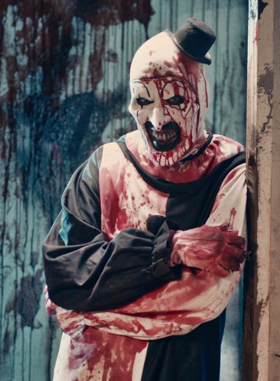 Harpoon Art the Clown Inspired Black & White Cotton Fabric Cotton Jacket - Terrifier 2 Style