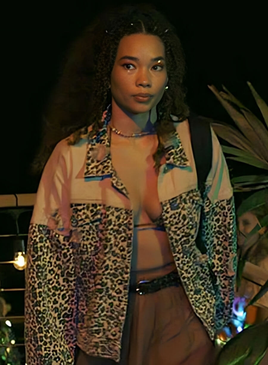 Harpoon Riley Inspired Leopard Print Leather Jacket - I Know What You Did Last Summer Style