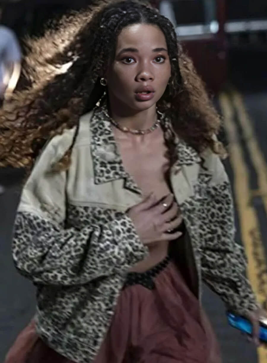 Harpoon Riley Inspired Leopard Print Leather Jacket - I Know What You Did Last Summer Style