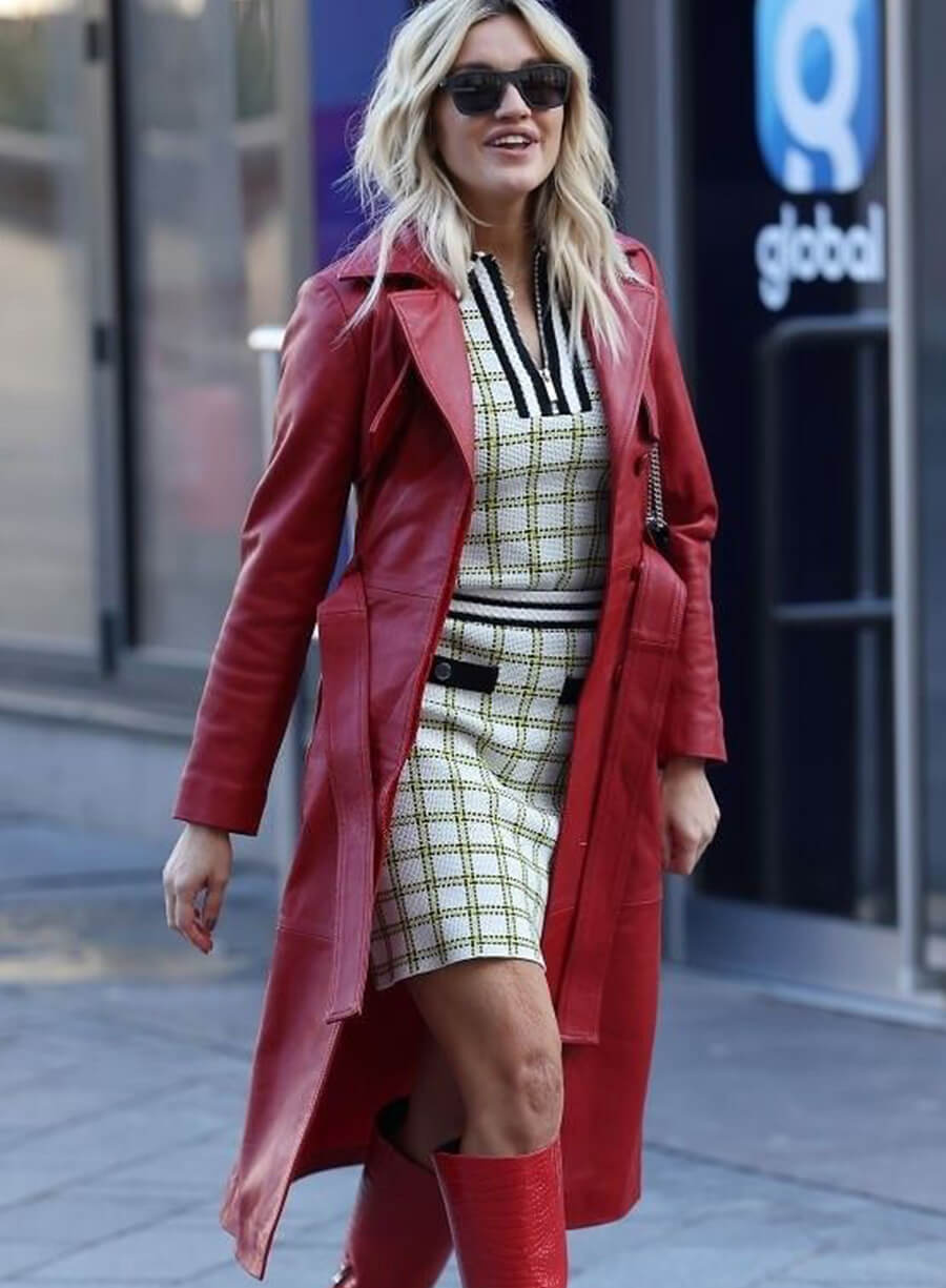 Harpoon Ashley Roberts Inspired Red Coat