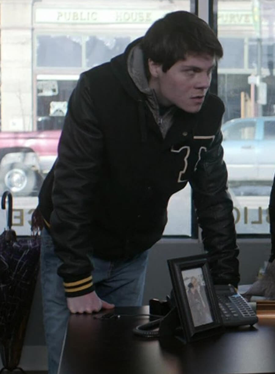 Harpoon Mickey Hess Inspired Black Bomber Jacket - Fargo Tv Series Style