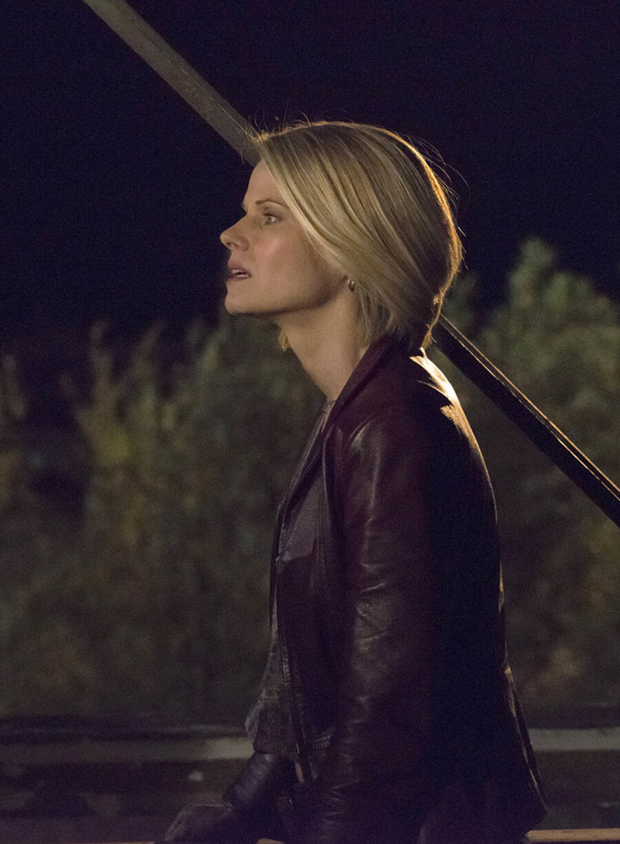 Harpoon Ava Crowder Inspired Brown Real Leather Leather Jacket - Justified Style