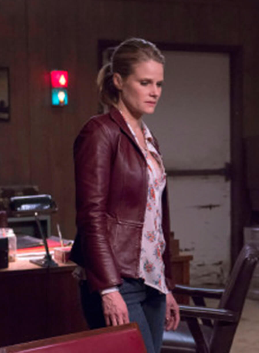Harpoon Ava Crowder Inspired Brown Real Leather Leather Jacket - Justified Style