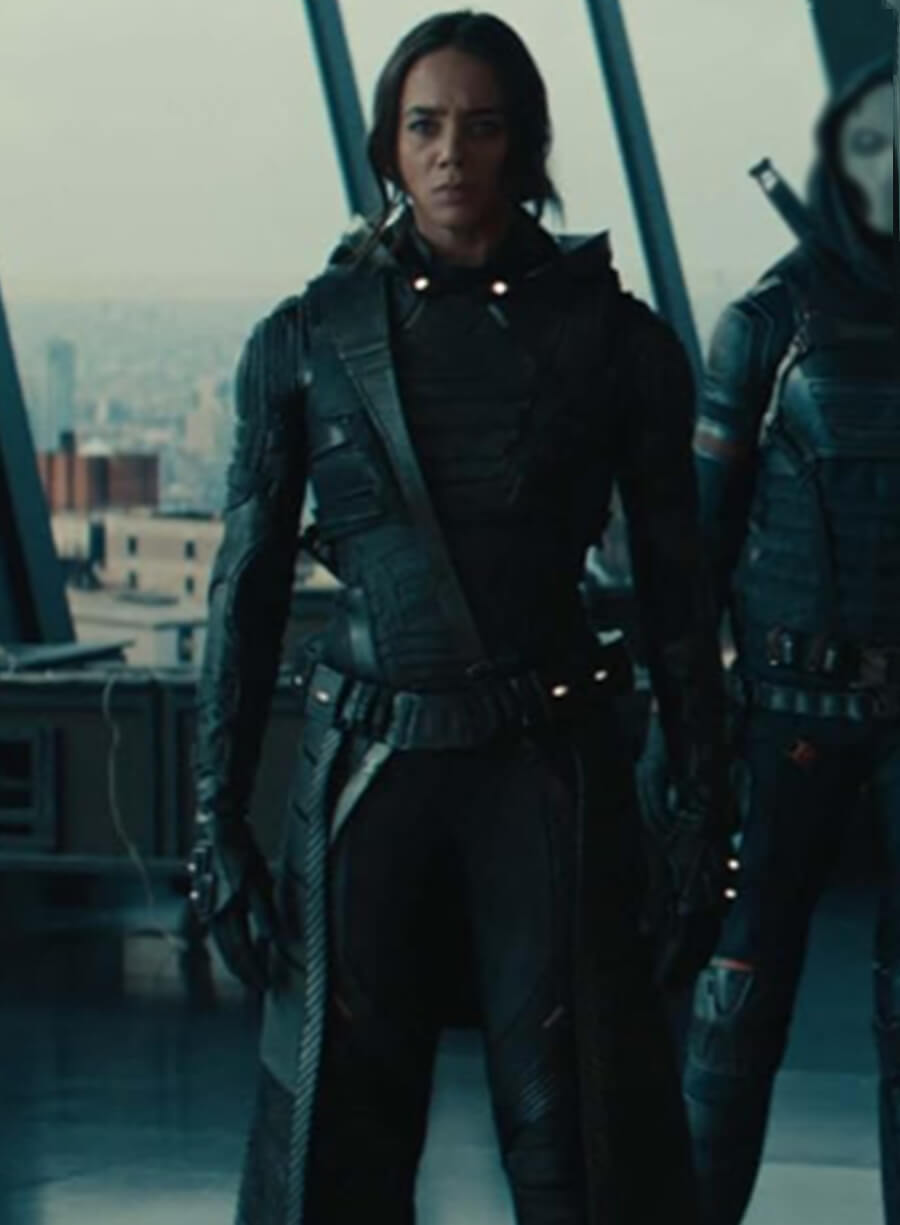 Harpoon Ava Starr Inspired Black Coat - Thunderbolts 2025 Style