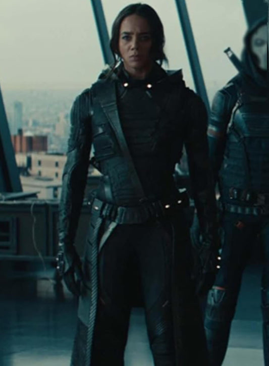 Harpoon Ava Starr Inspired Black Coat - Thunderbolts 2025 Style