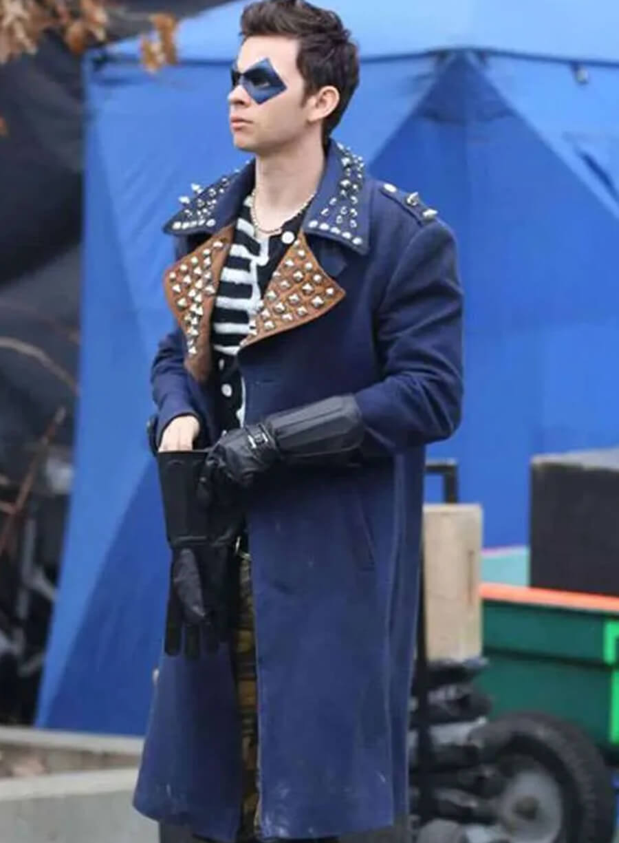 Harpoon Axel Walker Inspired Blue Coat - The Flash S04 Style