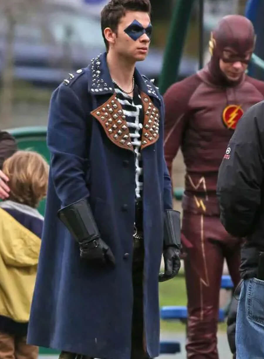 Harpoon Axel Walker Inspired Blue Coat - The Flash S04 Style