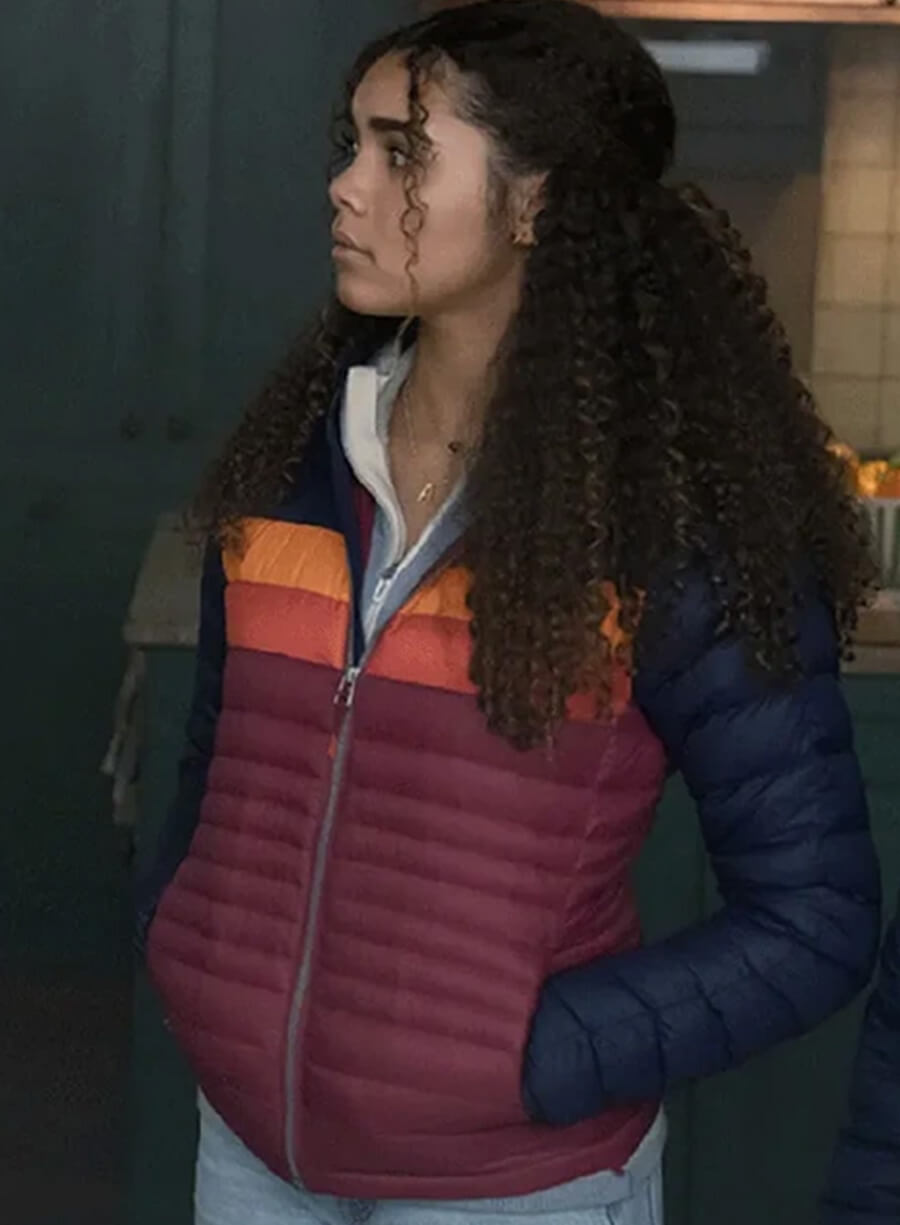 Harpoon Alice Inspired Multi Color Leather Jacket - Back in Action 2025 Style