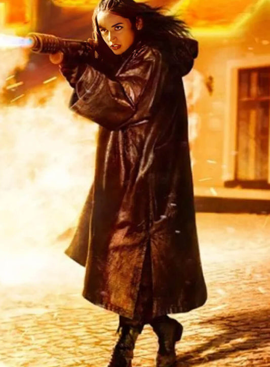 Harpoon Mark Meachum Inspired Black Coat - Ballerina 2025 Style
