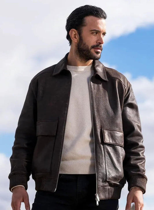 Baris Ardu� Reminder S01 Brown Leather Jacket