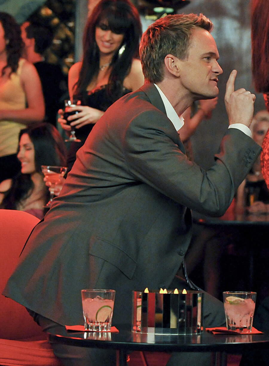 Harpoon Barney Stinson Inspired Grey Leather Jacket - How I met Your Mother Style