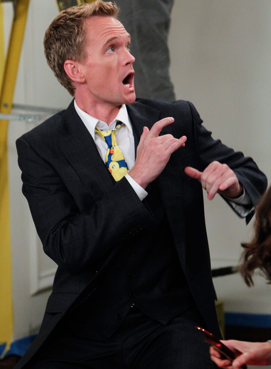 Harpoon Barney Stinson Inspired Black Leather Jacket - How I met Your Mother S01 Style