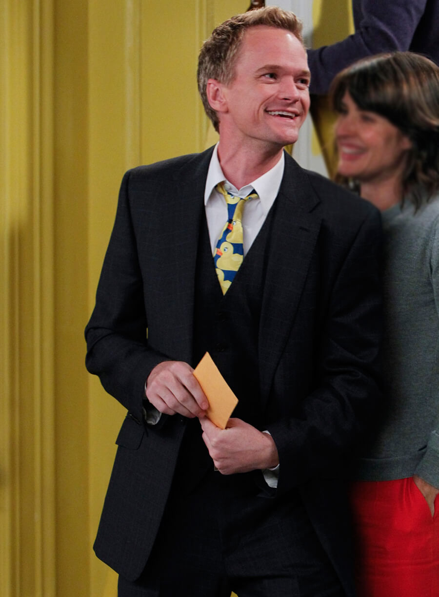 Harpoon Barney Stinson Inspired Black Leather Jacket - How I met Your Mother S01 Style