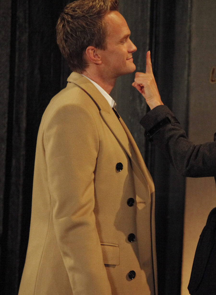 Harpoon Barney Stinson Inspired Brown Coat - How I met Your Mother S08 Style