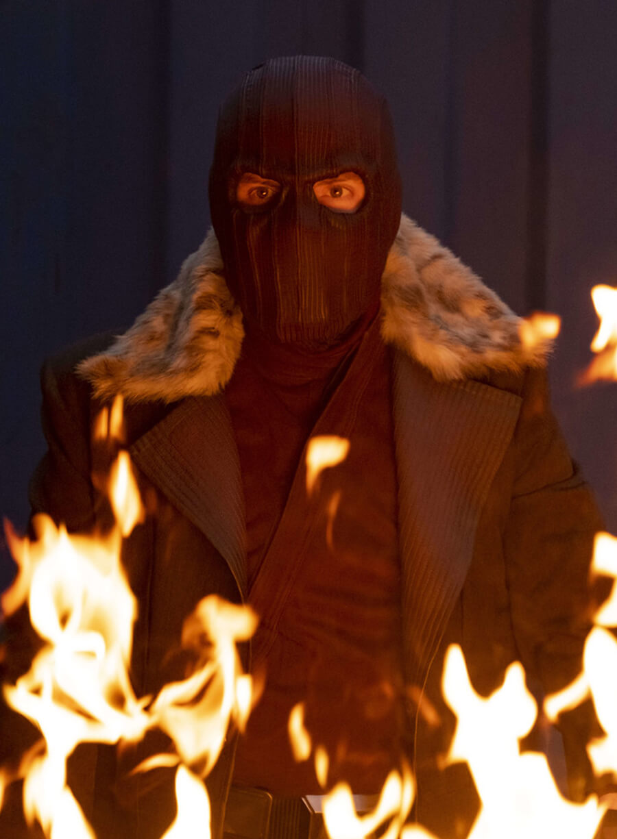 Harpoon Baron Zemo Inspired Black Coat - The Falcon and the Winter Soldier Style