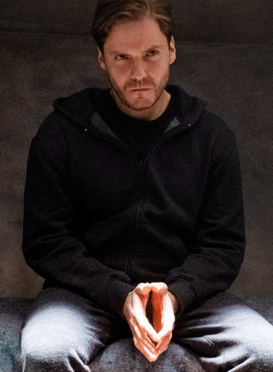 Harpoon Baron Zemo Inspired Black Hooded Jacket - The Falcon and the Winter Soldier Style