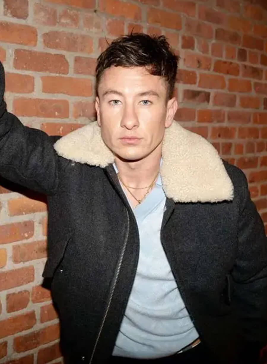 Harpoon Barry Keoghan Inspired Black Wool Jacket