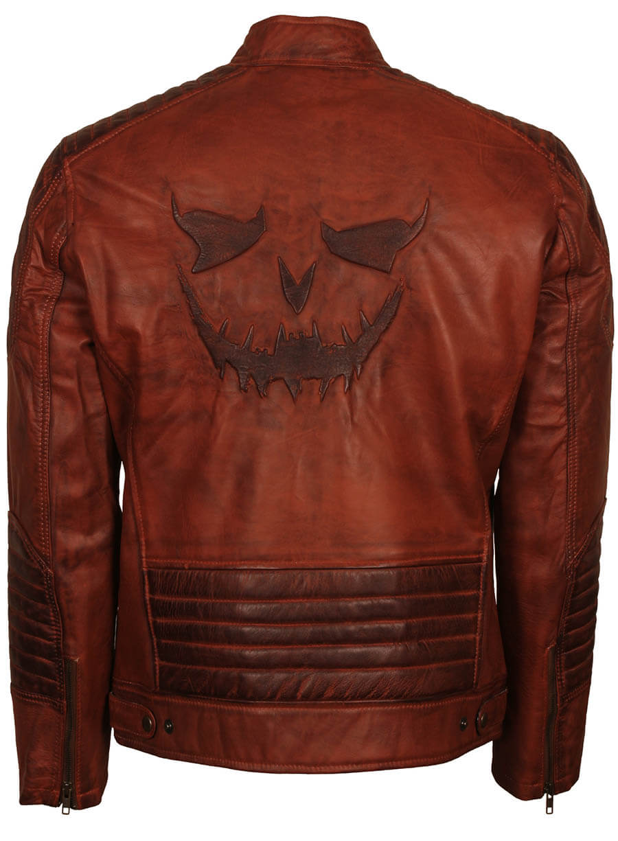 Batman The Killing Joke Scarecrow Leather Jacket