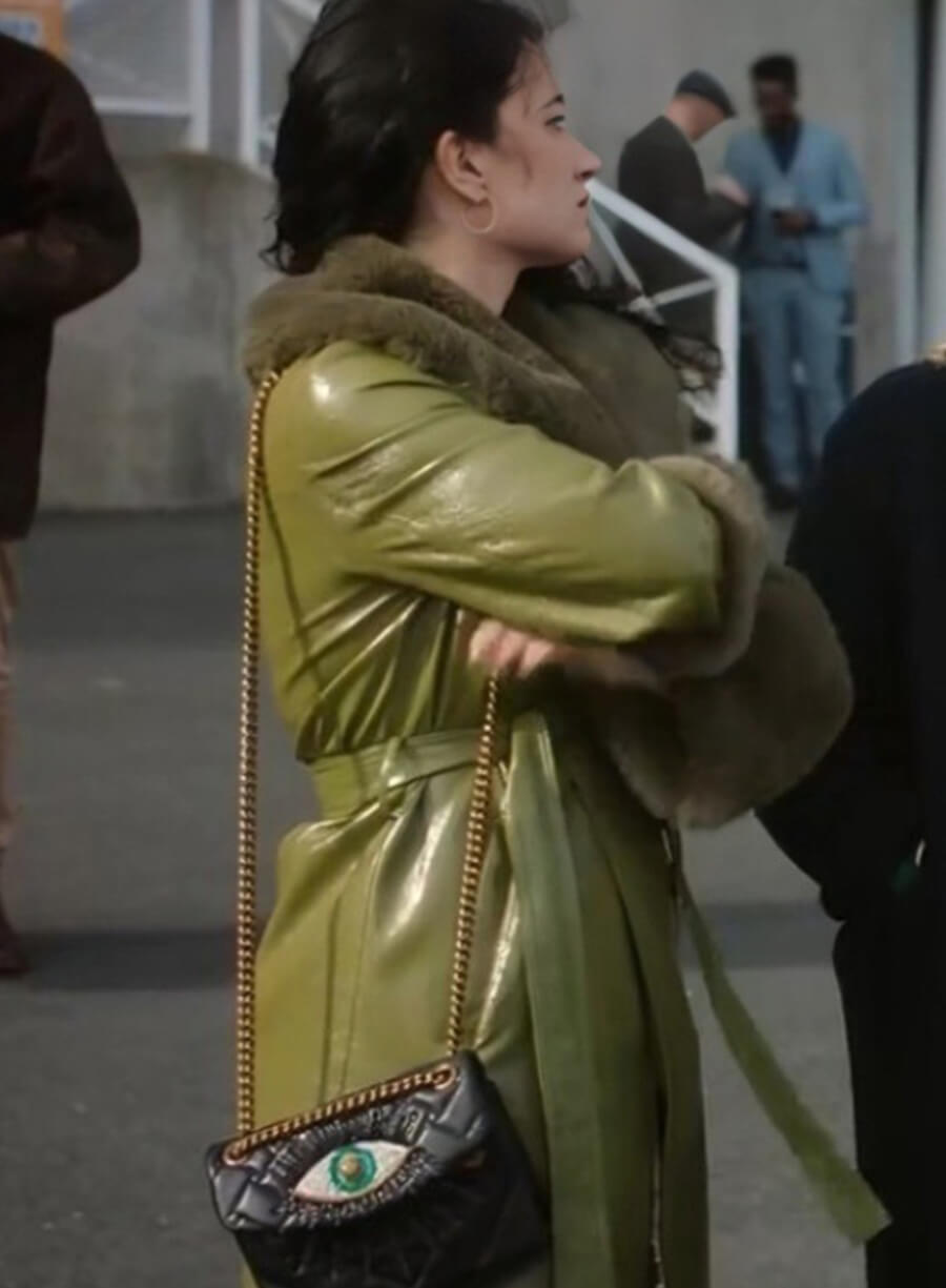 Harpoon Becka Garvey Inspired Green Coat - Bad Sisters S02 Style