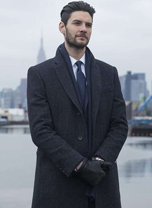 Harpoon Billy Russo Inspired Black Coat - The Punisher Tv Series Style