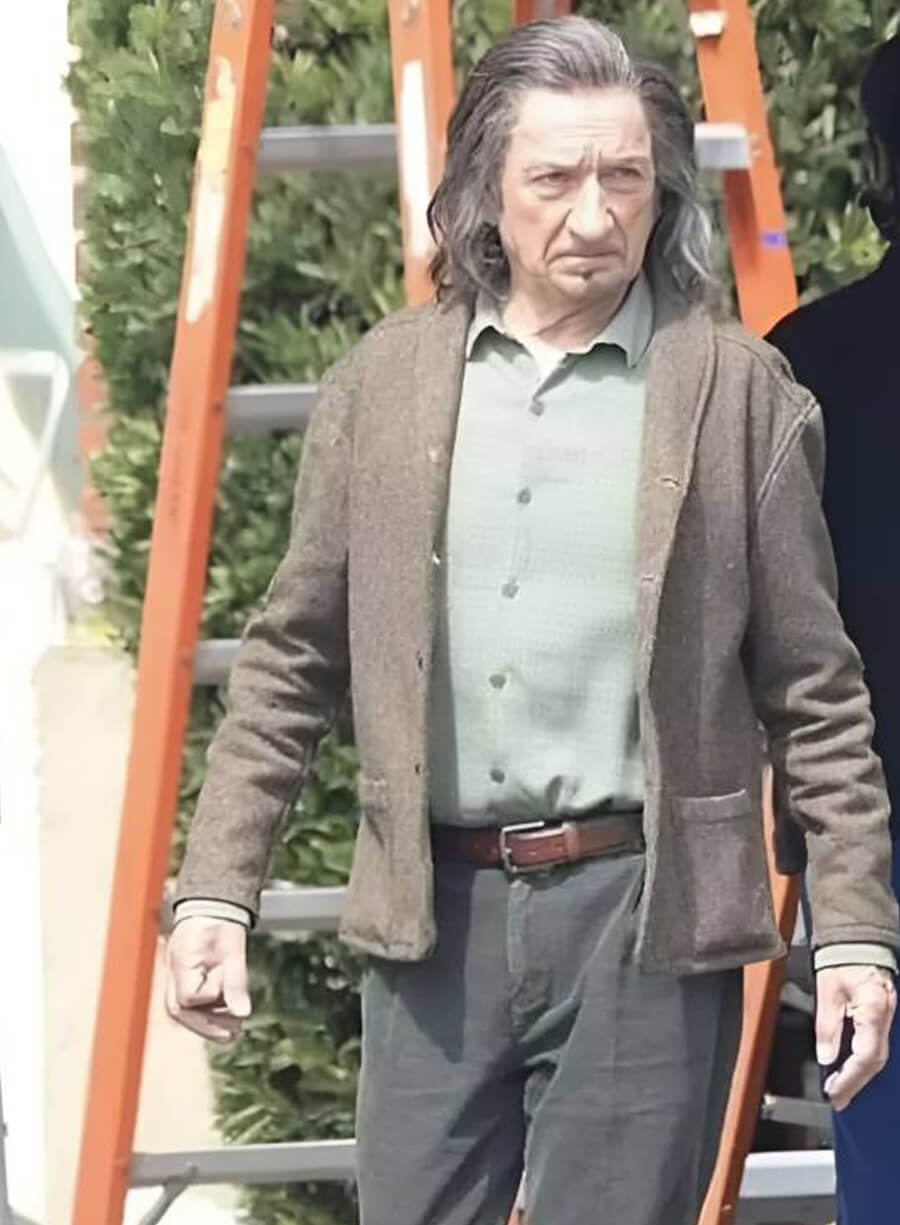 Harpoon Trevor Slattery Inspired Blue Wool Jacket - Wonder Man Style