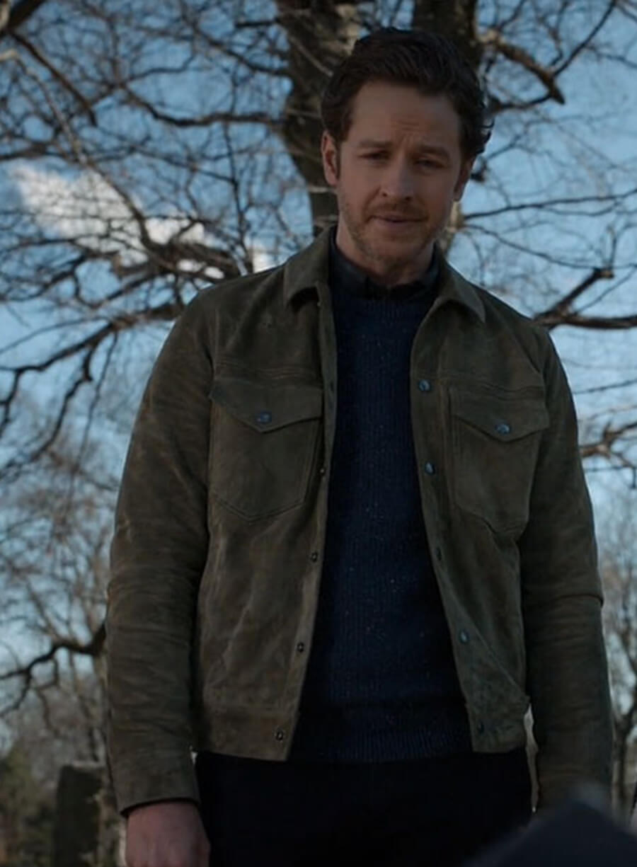 Harpoon Ben Stone Inspired Green Leather Jacket - Manifest Style