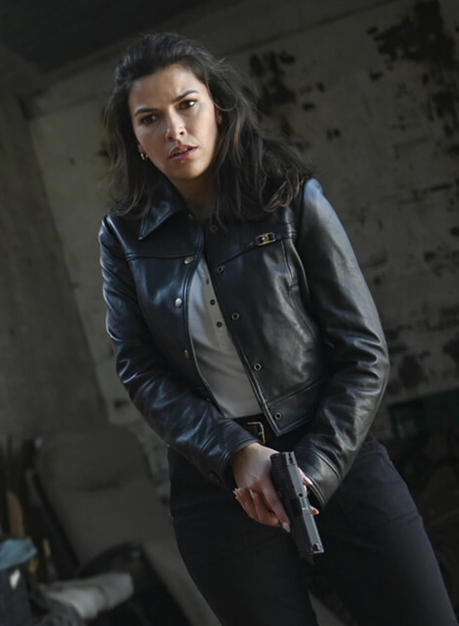 Harpoon Billie Matalon Inspired Black Real Leather Leather Jacket - Tracker Style