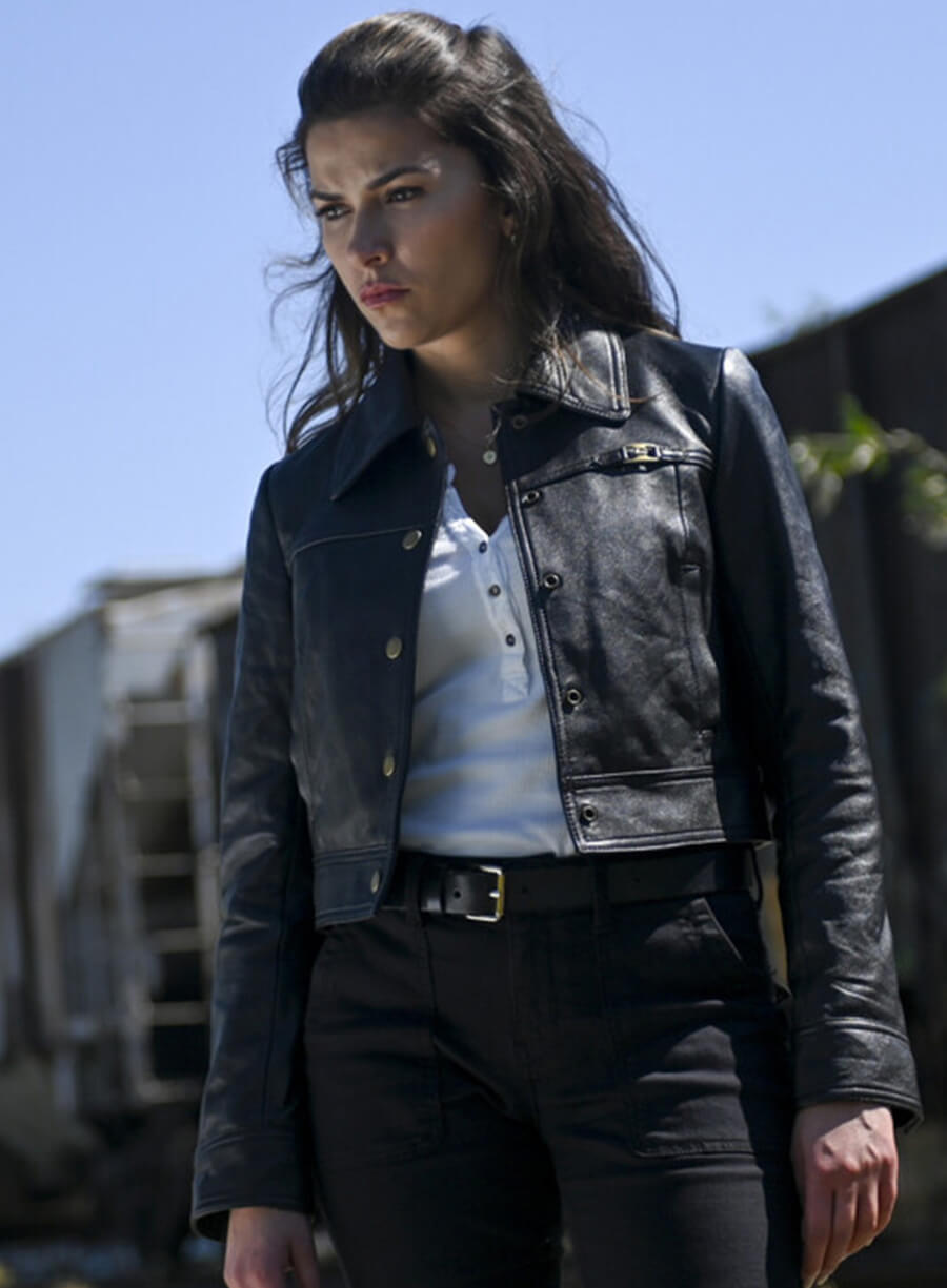 Harpoon Billie Matalon Inspired Black Real Leather Leather Jacket - Tracker Style