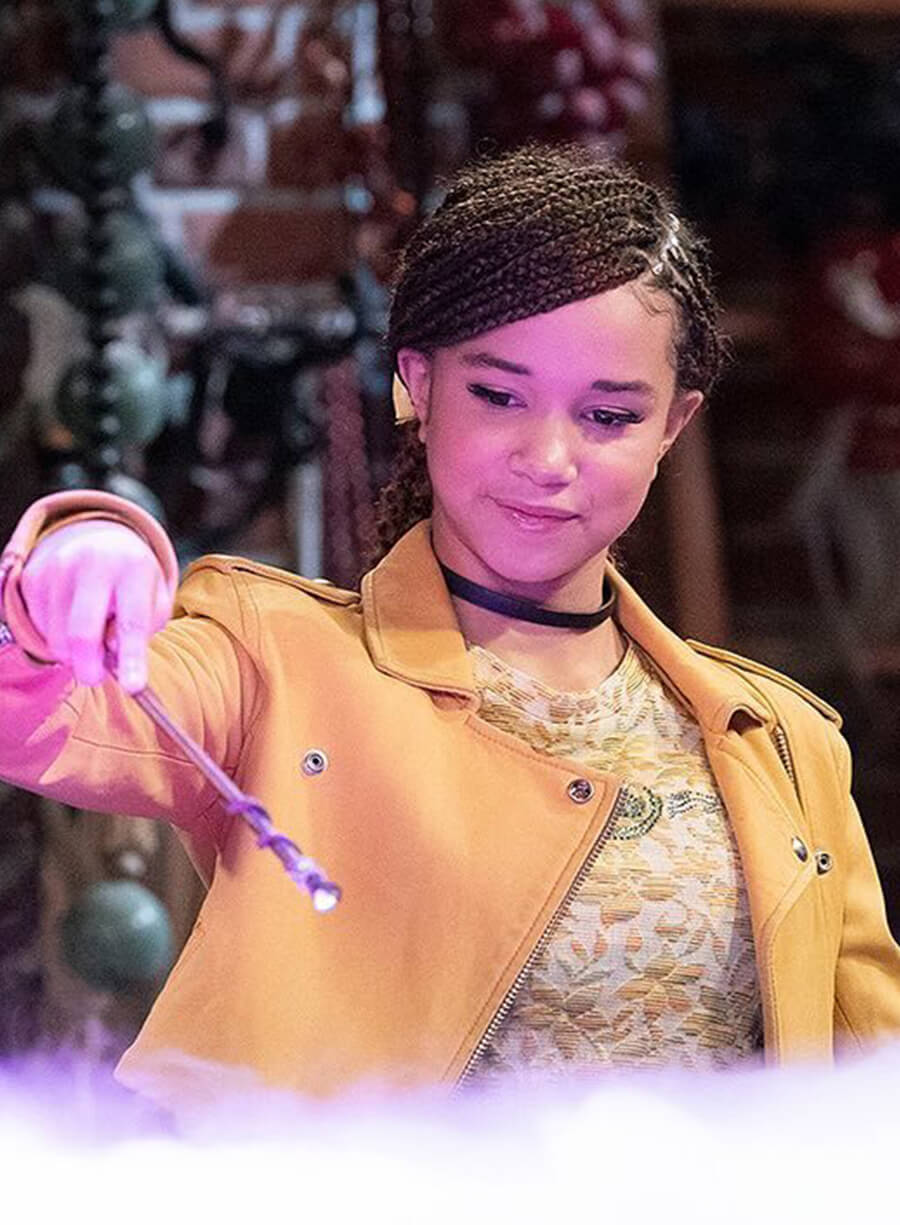 Harpoon Billie Inspired Mustard Biker Jacket - Wizards Beyond Waverly Place Style