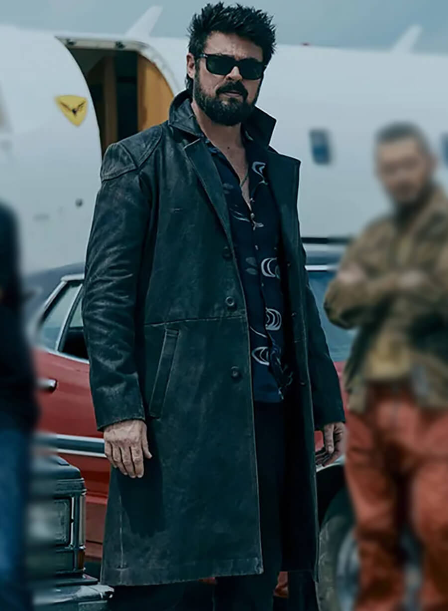 Harpoon Billy Butcher Inspired Black Coat - The Boys Style