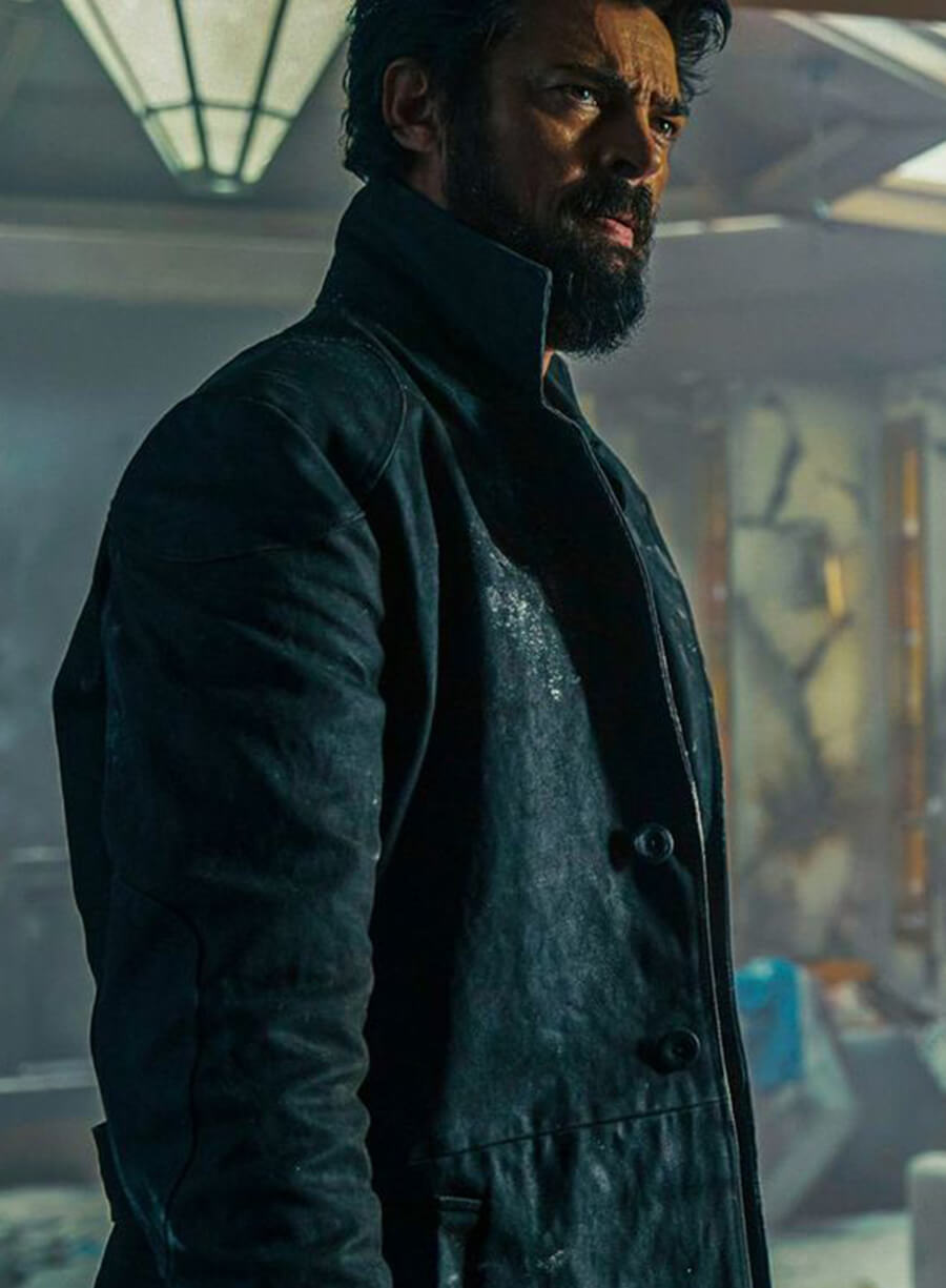 Harpoon Billy Butcher Inspired Black Coat - The Boys Style