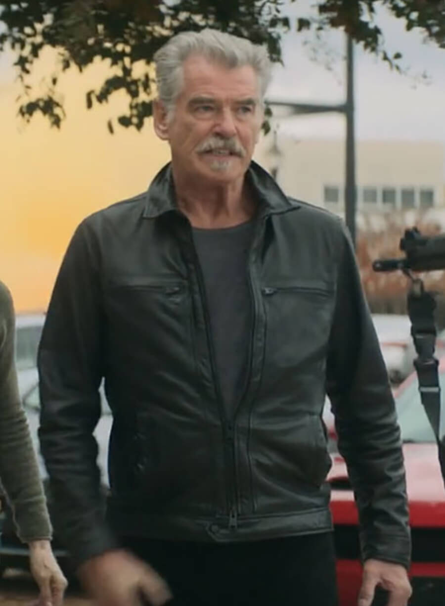 Harpoon Billy McDermott Inspired Black Leather Jacket - The Out-Laws Style
