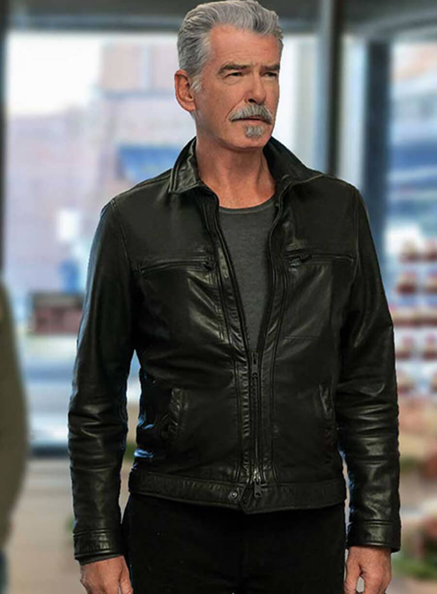 Harpoon Billy McDermott Inspired Black Leather Jacket - The Out-Laws Style