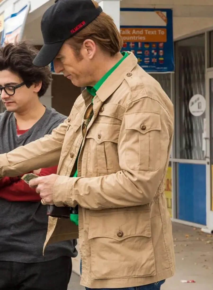 Harpoon Jimmy McGill Inspired Brown Leather Jacket - Better Call Saul Style