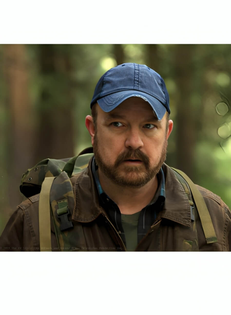 Harpoon Bobby Singer Inspired Brown Cotton Fabric Cotton Jacket - Supernatural Tv Series Style