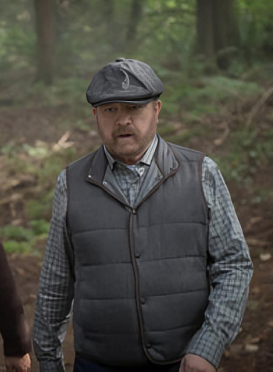 Harpoon Bobby Singer Inspired Grey Wool Fabric Wool Jacket - Supernatural Tv Series Style