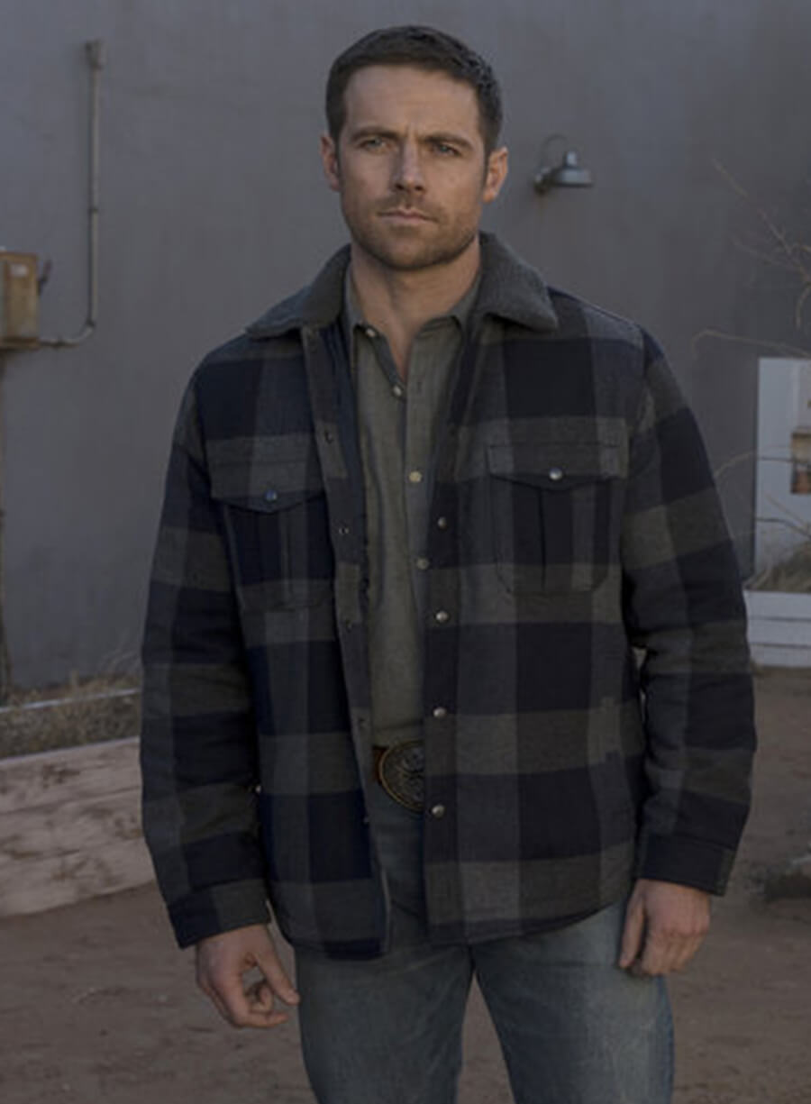 Harpoon Bobo Winthrop Inspired Multi Color Wool Fabric Wool Jacket - Midnight Texas Style
