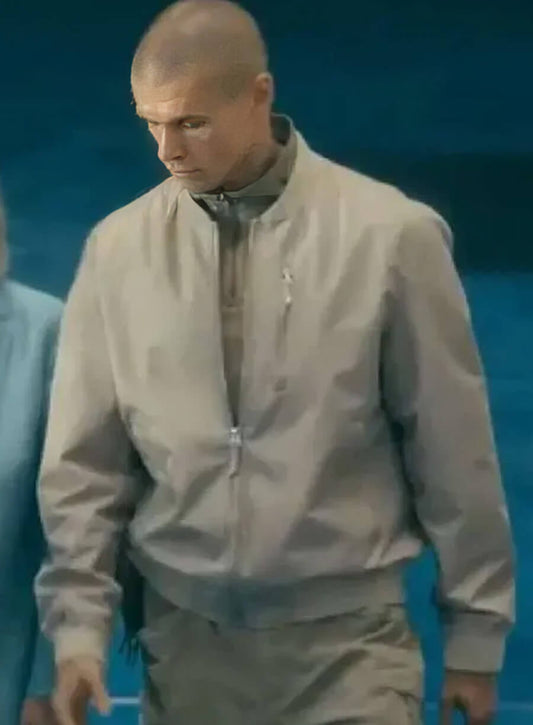 Harpoon Bogdan Vlahovic Inspired Grey Bomber Jacket - Prime Target S01 Style