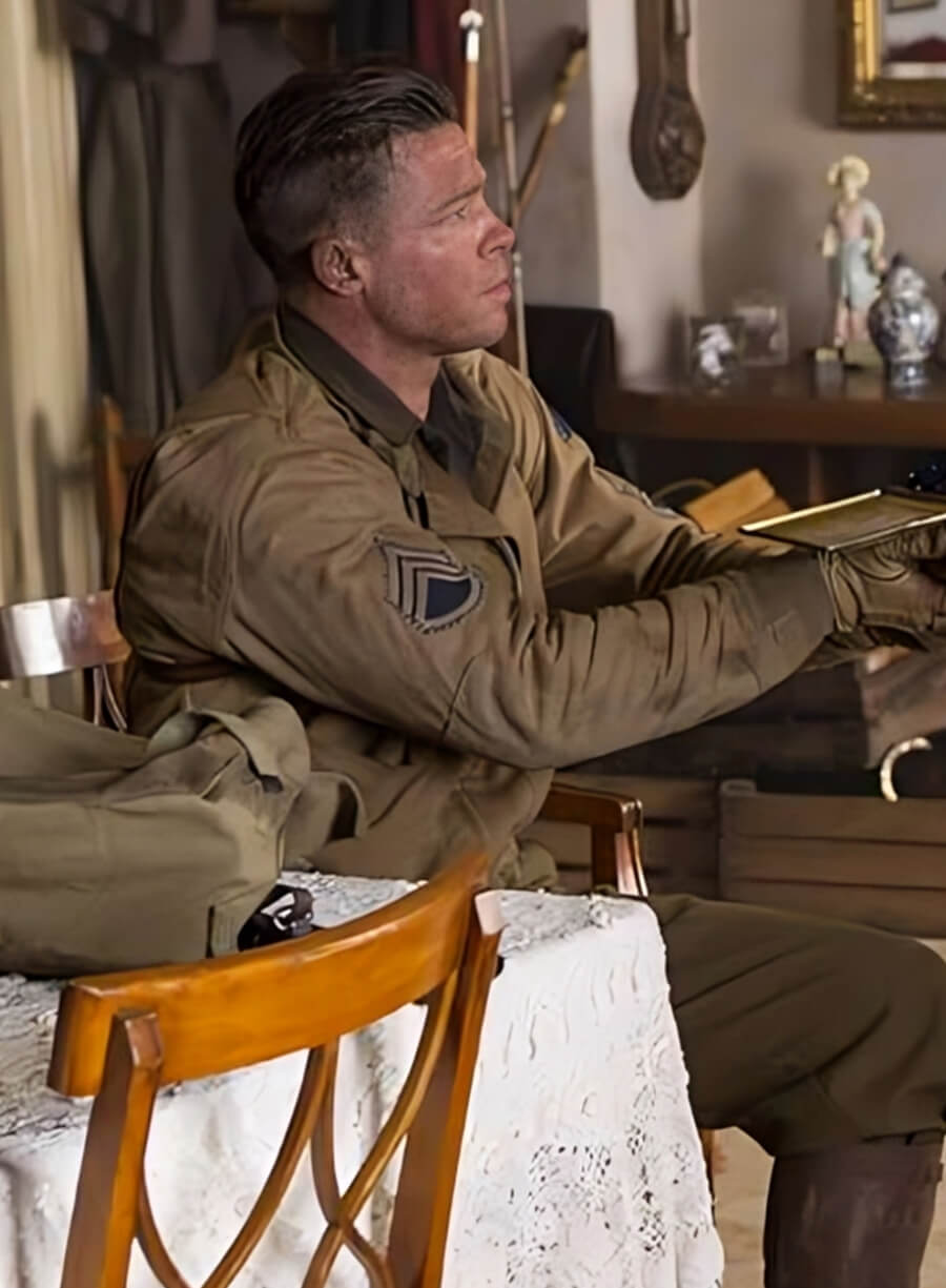Harpoon Sheriff Caleb Roussard Inspired Khaki Cotton Jacket - Fury Style