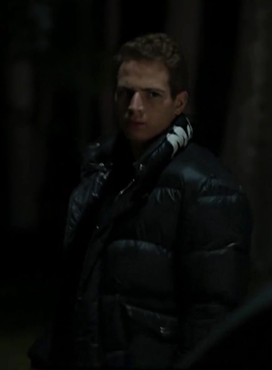 Harpoon Brayden Weston Inspired Black Leather Jacket - Power Book II: Ghost Style