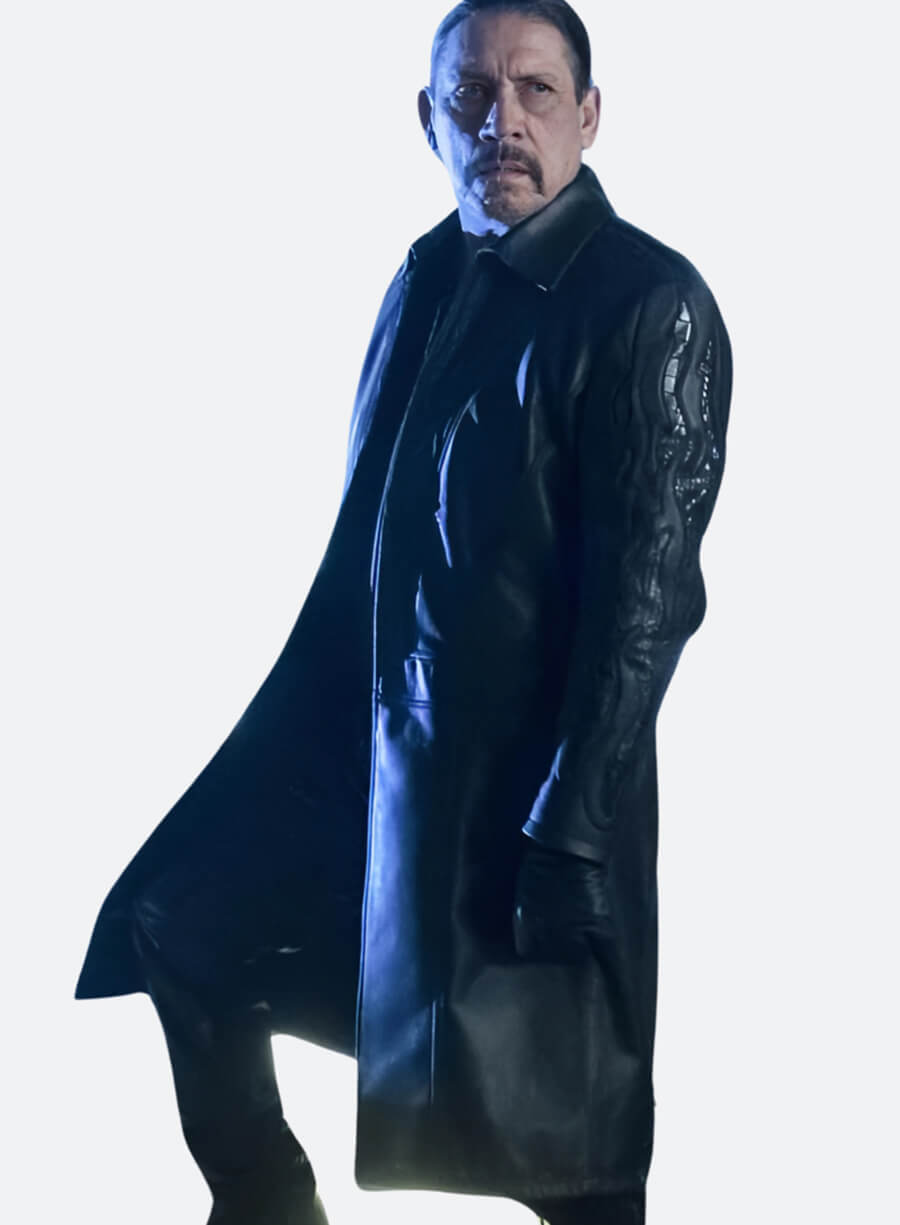 Harpoon Breacher Inspired Black Coat - The Flash S04 Style