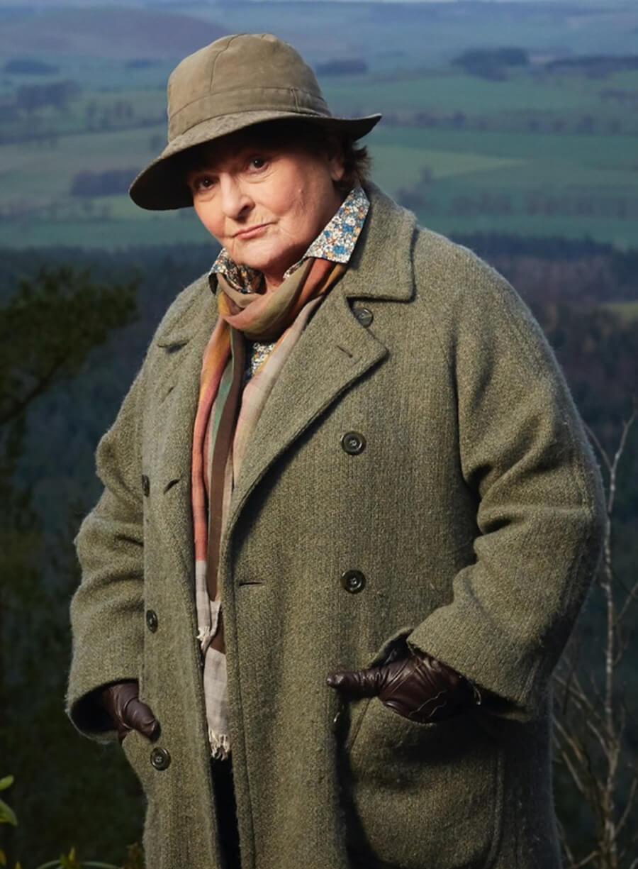 Harpoon Vera Stanhope Inspired Green Coat