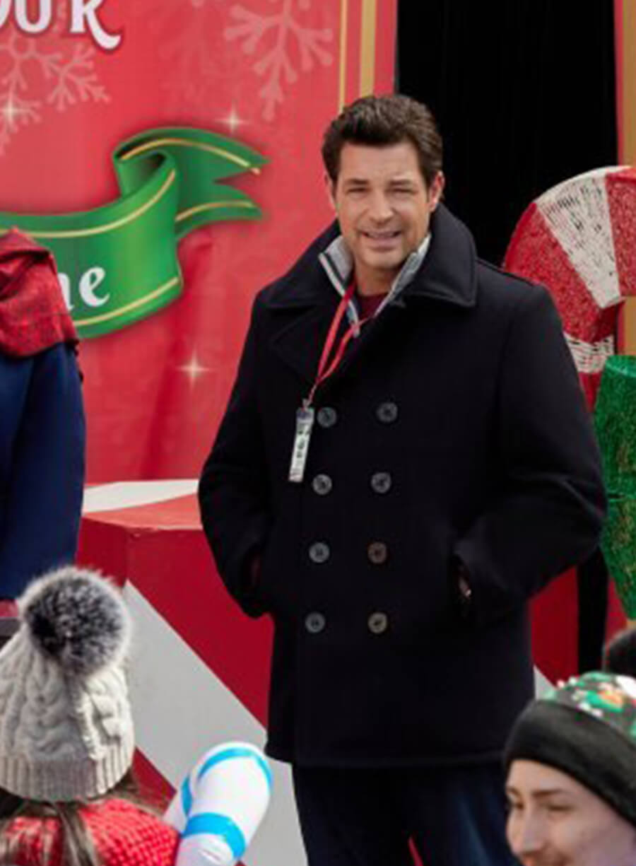 Harpoon Travis Inspired Black Coat - Ms. Christmas Comes to Town Style