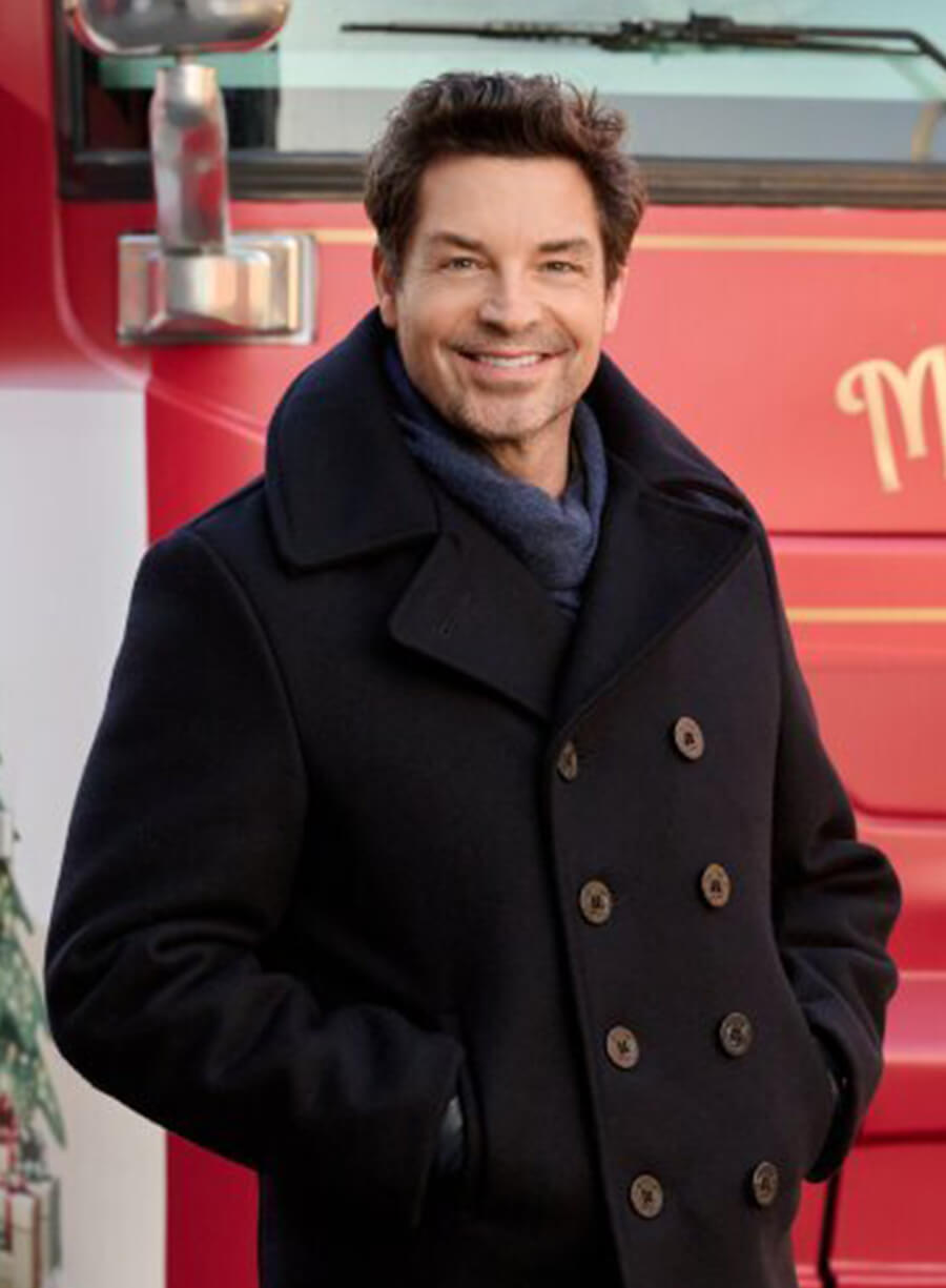 Harpoon Travis Inspired Black Coat - Ms. Christmas Comes to Town Style