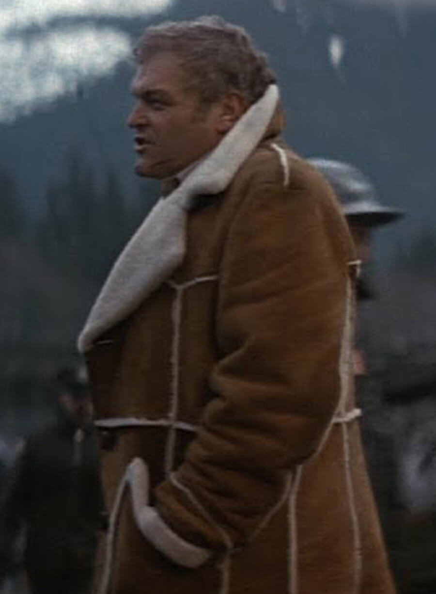 Harpoon Will Teasle Inspired Brown Leather Jacket - First Blood Style